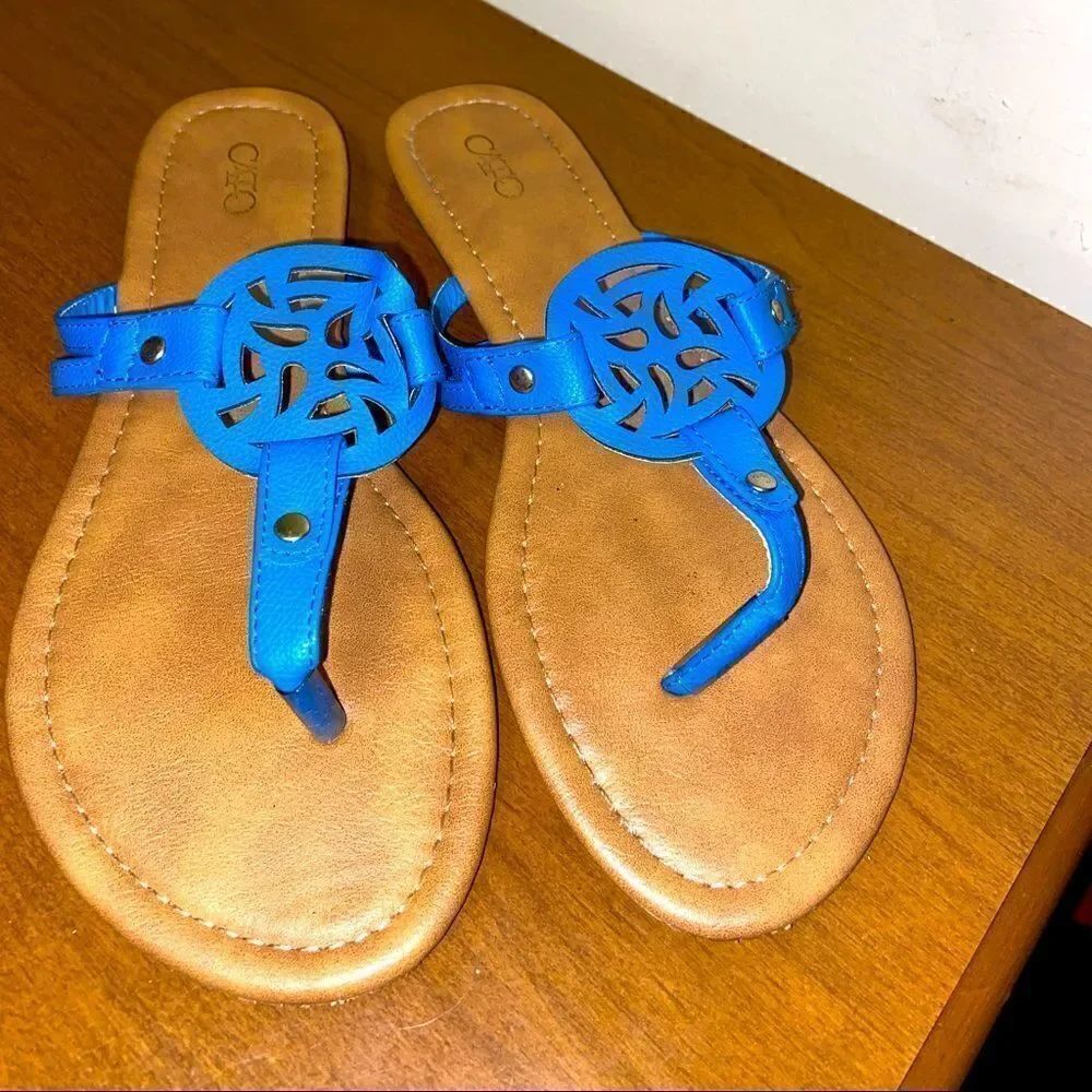 Cato decorated sandals size 9